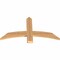 Ekena Millwork Bellingham Timber Gable Bracket, Western Red Cedar, 36"W x 19"H x 1 1/2"D x 3 1/2"F, 13/12 Pitch GBW036X19X0204BEL00SWR - alternate 2